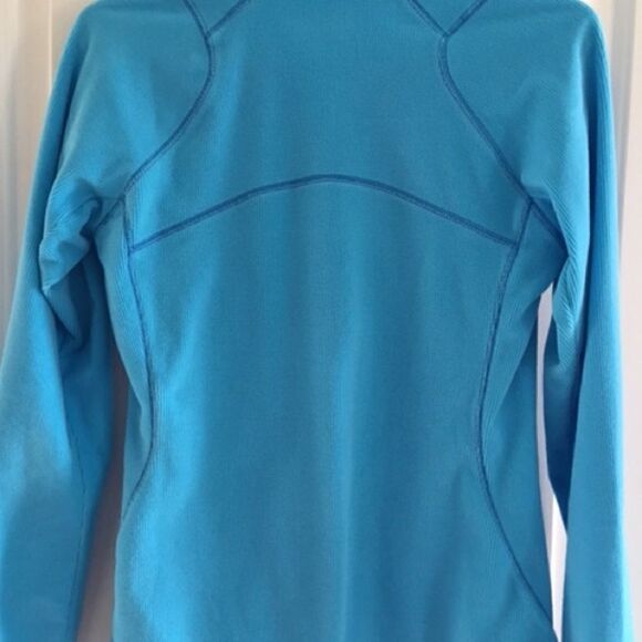 Stylish Women's Blue Athletic Omni-Wick COLUMBIA Pullover Half-Zip - Picture 4 of 8